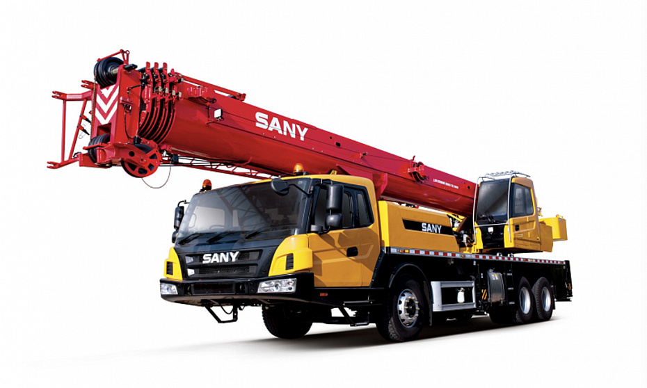 Автокран SANY STC300T5 30т, стрела 42,5м с гуськом